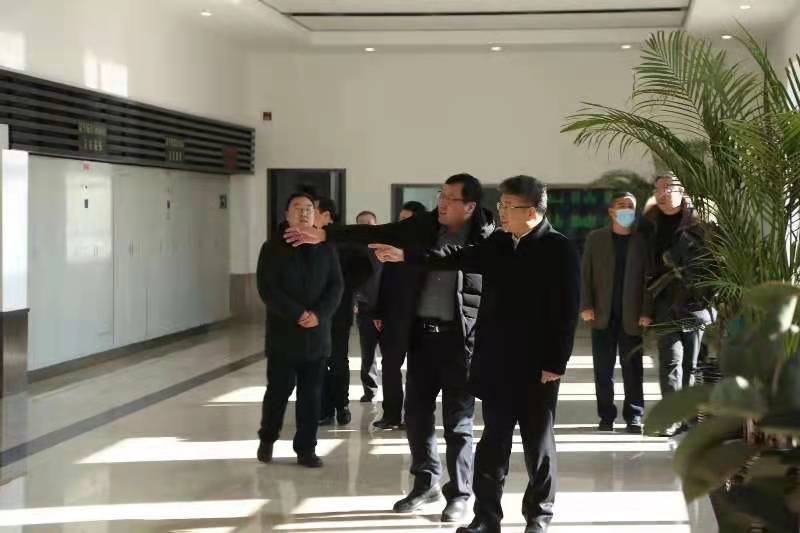 梅玉良同志调研检查春节及北京冬奥会安全播出保障工作